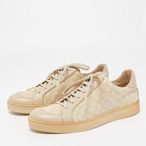 Louis Vuitton Beige Leather Loafers